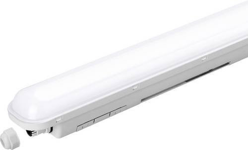 Heitronic SNAKE LED Feuchtraum-Wannenleuchte in Weiß mit 40W und IP65 Schutzart - Bild 1