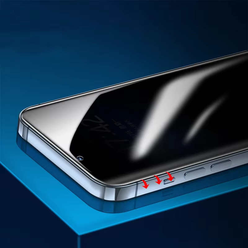 Anti-Spionage Sichtschutz Panzerglas Schutzfolie für Samsung Galaxy Z Fold (Modelle 2 bis 8) transparent - Bild 3