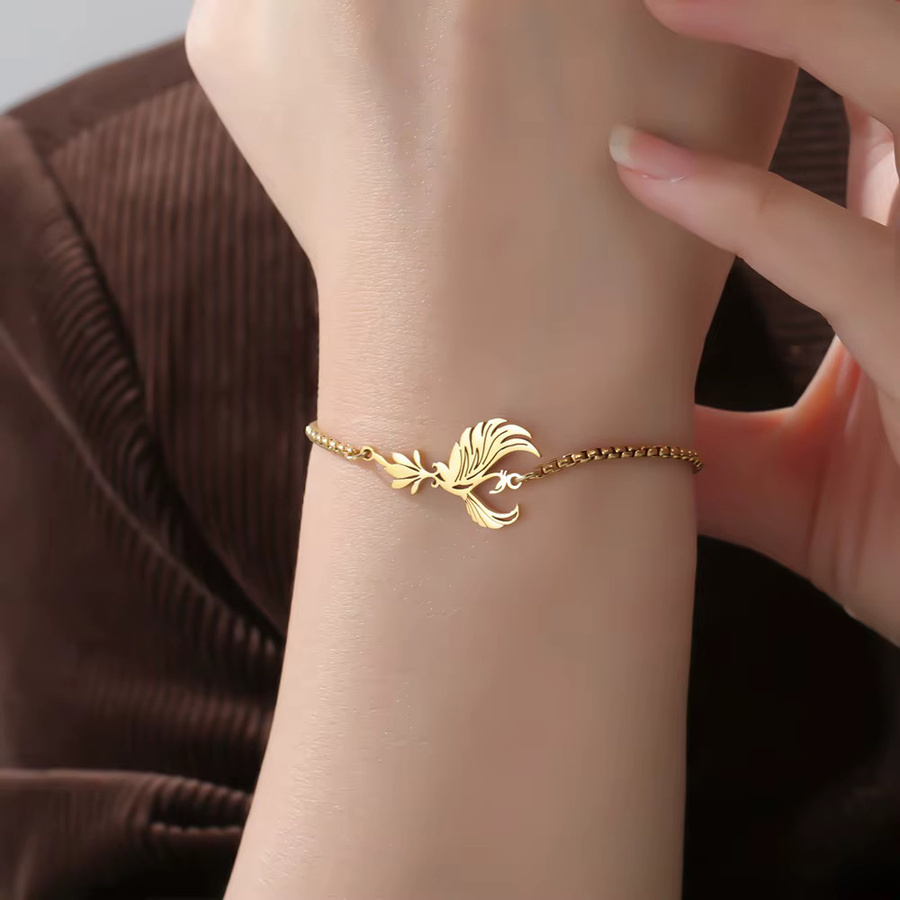 Dawapara Phoenix-Armband, Edelstahl, Damen - Bild 1