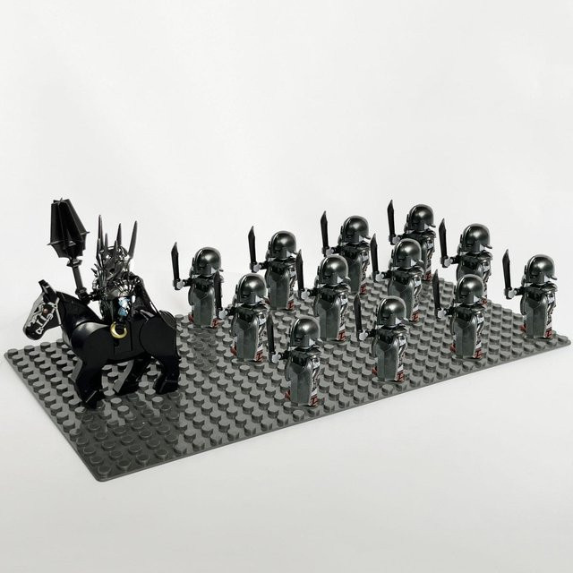 Bekool Der Herr der Ringe Schattenorcs Uruk-hai Minifiguren 13-teiliges Set - Bild 1