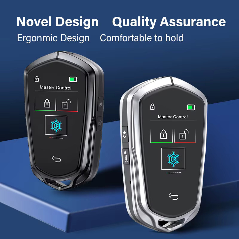 YIQIXIN Smart LCD Autoschlüssel mit GPS und OBD Locator für Cadillac, Benz, BMW, Audi, Ford, Mazda, Toyota, Honda, KIA, Nissan und Land Rover Fernbedienung - Bild 2