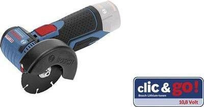 Bosch Professional Akku-Winkelschleifer GWS 12V-76 Solo, 12 V, Blau - Bild 5