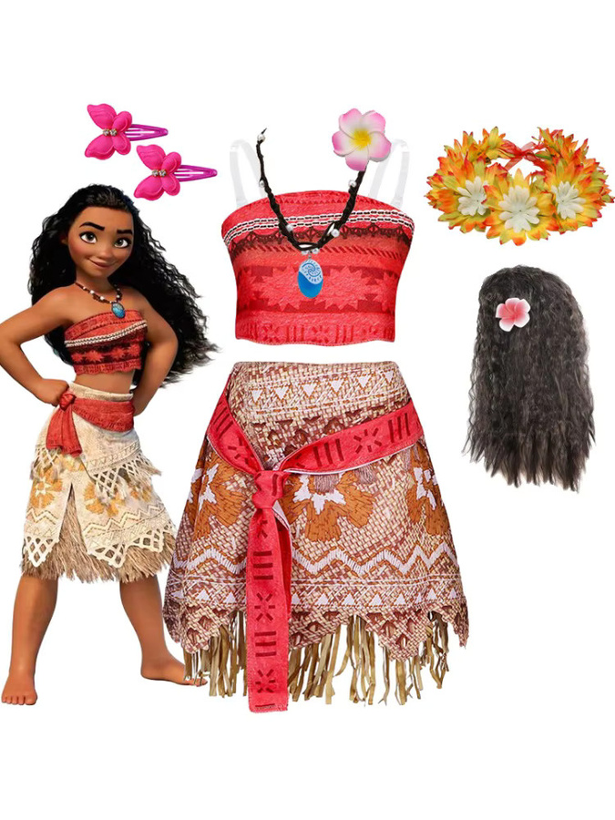 TONGTONGMI Sommer-Moana-Kostüm, Prinzessinnenkleid, Set / Bundle - Bild 3