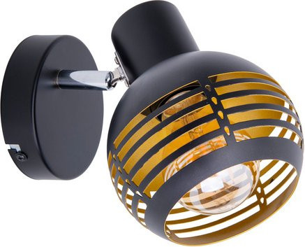 Näve Wand- und Deckenleuchte Casco in Schwarz, B/T/H: 12 x 1,5 x 23 cm - Bild 1