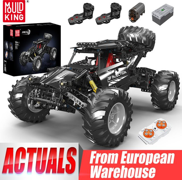 Mould King Technisches Auto, Ferngesteuerter Kletterbuggy, Baustein-Set, ab 14 Jahre - Bild 1