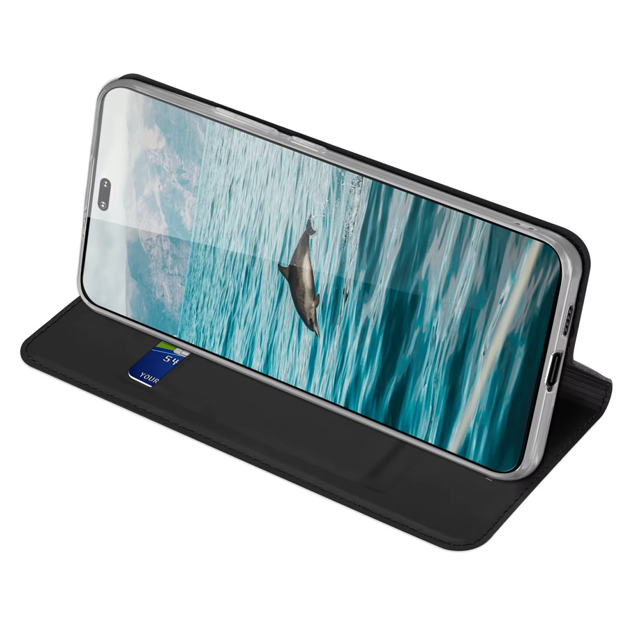 DUX DUCIS PU Leder Flip Case für HONOR 400 Pro 400 Lite 300 Ultra 100 Pro 90 Pro mit Kartenfach als Brieftasche zum Schutz deiner Abdeckung in Blau oder Schwarz - Bild 2