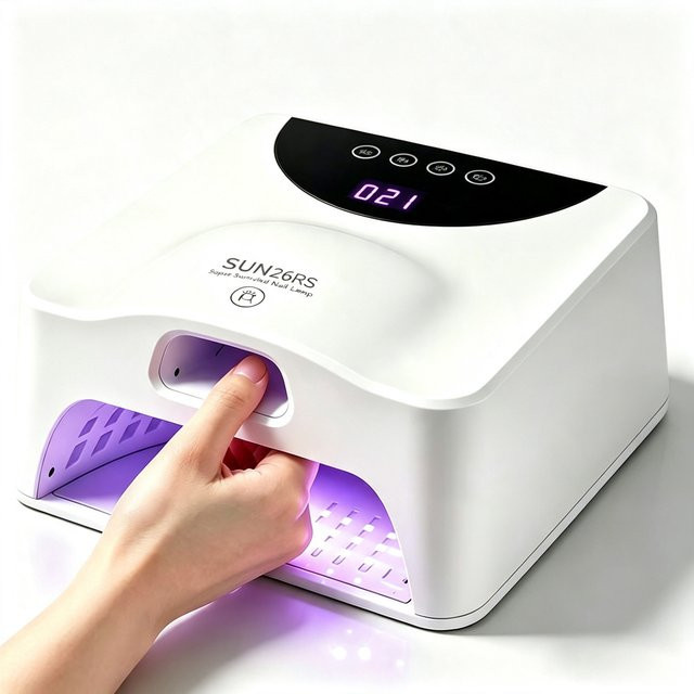 TIMISSFOX UV-LED-Nagellampe, 2-in-1 für Daumen und Vollhand, Unisex - Bild 1