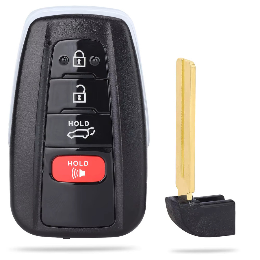 DIYKEY Smart Remote Auto Schlüsselanhänger für Toyota RAV4 und Highlander 231451-0351 Schwarz 314,3 MHz - Bild 3