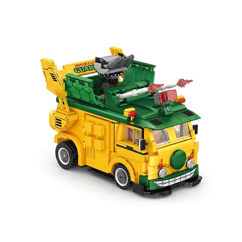 barweer Film-Party-Van Turtles, Bausteine, 1414 Teile, ab 14 Jahren - Bild 6