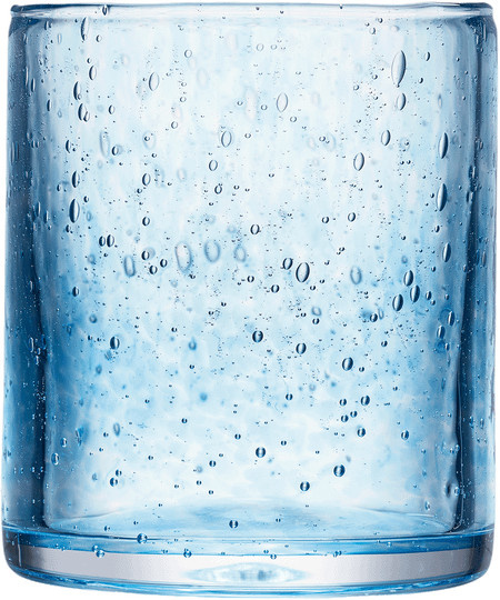 Trinkglas La Rochère Craft in Blau - Bild 1