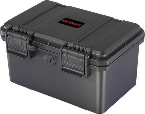 Voltcraft Outdoor Akkukoffer für 24x 21700 Akkus in Schwarz, L x B x H: 18,4 x 13,2 x 10,2 cm - Bild 1