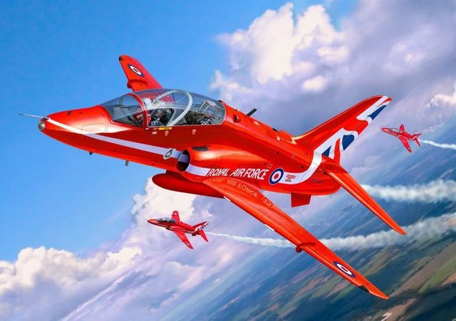 Revell BAe Hawk T.1 Red Arrows Model Set, 1:72, ab 8 Jahren - Bild 3