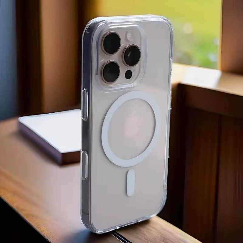 Ricestate Transparente Magnetische MagSafe Schutzhülle für iPhone kompatibel mit iPhone 17 16 15 14 13 12 Pro Max Plus Mini und 16E 17E AIR zur kabellosen Ladeunterstützung - Bild 2