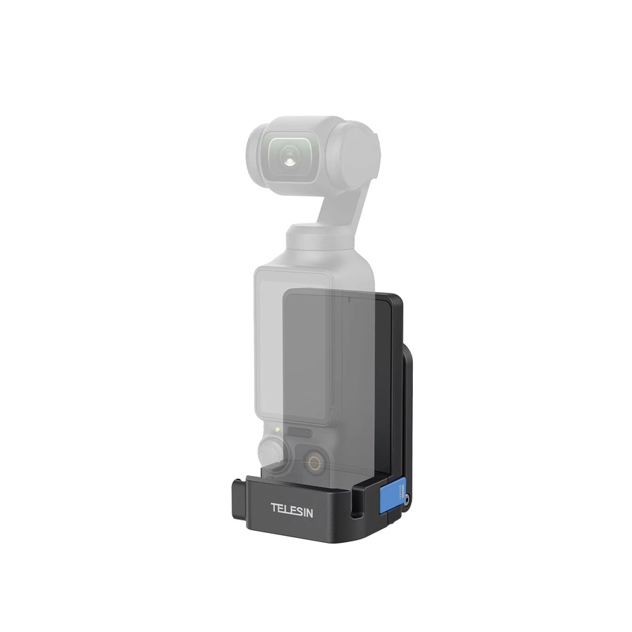 TELESIN Magnetische Schnellverschluss-Saughalterung aus Aluminiumlegierung für DJI Pocket 4 und Pocket 3 in Schwarz - Bild 7