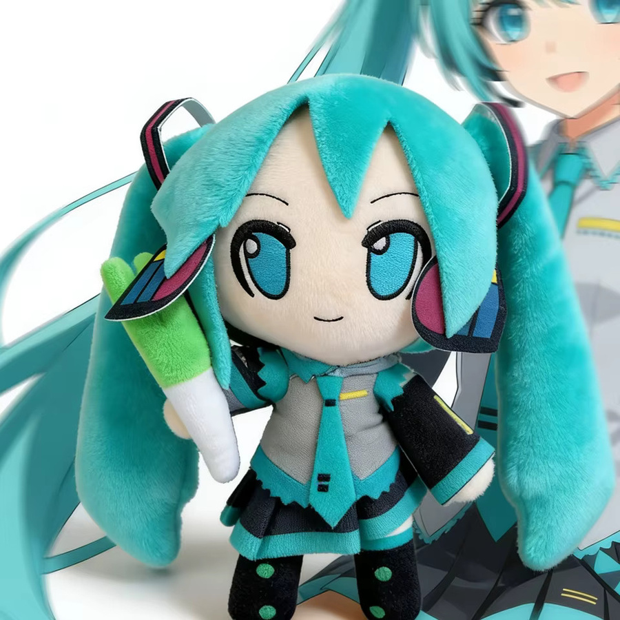 Bandai Hatsune Miku Anime Fufu Plüschpuppe, Plüsch / Textil - Bild 6