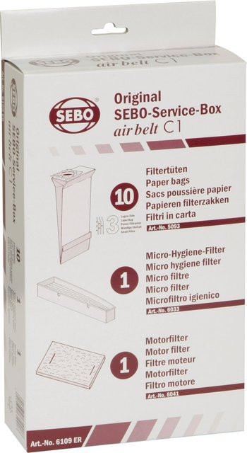 Sebo Service-Box für C1-Geräte in Weiß - Bild 1
