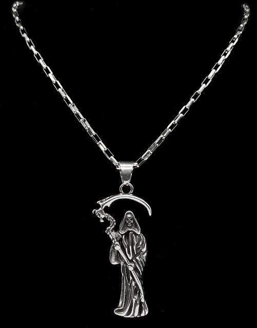 Lovely FAJA Halskette Edelstahl, Silber, Herren - Bild 1