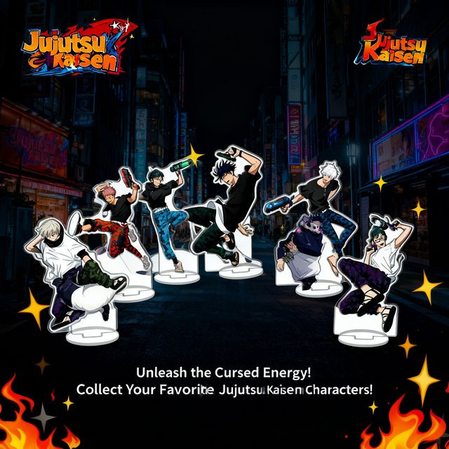 Bandai Jujutsu Kaisen Yuji Itadori Acryl-Standfigur, Einzelfigur - Bild 1