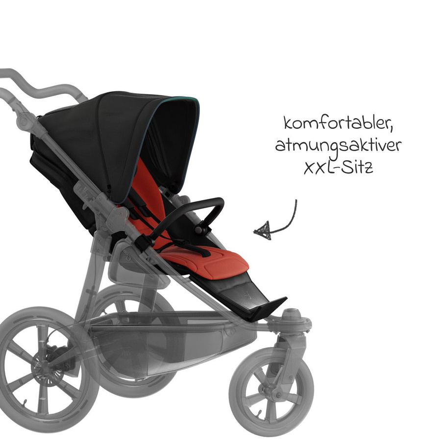 TFK Sport-Einheit XXL Sportsitz für Mono 3/4 & Pro in Anthrazit - Bild 2