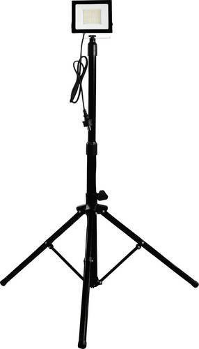 Müller-Licht Boston LED-Baustrahler 50W 5750lm Schwarz mit Stativ und IP44 Schutz - Bild 1