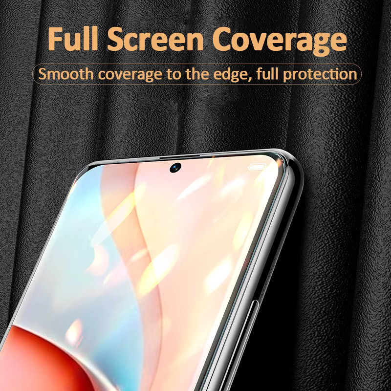 4er-Pack Gehärtetes Schutzglas für Xiaomi Poco M6 M5 M5S M4 M3 Pro 5G sowie Poco X6 X5 X4 Pro X3 NFC GT, Transparent - Bild 4
