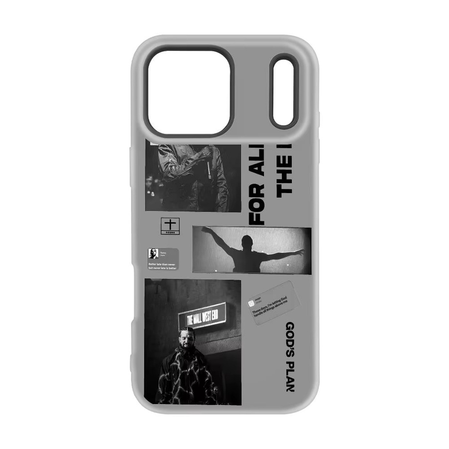 Transparente D-Drake Rapper Handyhülle für Apple iPhone 11 bis 17 Pro Max Plus Mini Stoßfeste Weiche Jelly Schutzhülle - Bild 3