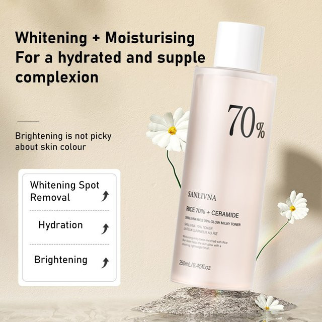SANLIVNA Rice Toner, 250 ml, Unisex, Gesichtspflege - Bild 1