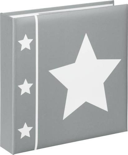 Hama Fotoalbum Grau mit 100 Seiten, B: 22,5 cm x H: 22 cm - Bild 1