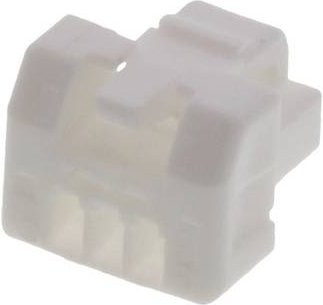Molex Buchsengehäuse-Kabel in Weiß mit 3 Polzahl und 1.25mm Rastermaß - Bild 1