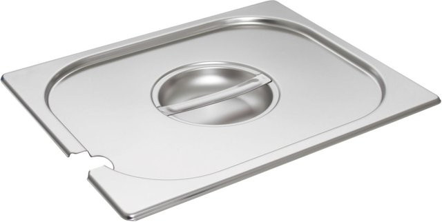 Schneider GN 1/2 Deckel aus Edelstahl in Silber, Höhe: 3 cm - Bild 1