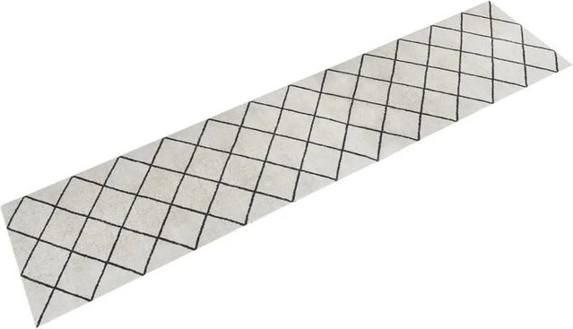 vidaXL Küchenteppich aus Samt, quadratisch, waschbar und rutschfest, Breite: 60 cm, Tiefe: 300 cm - Bild 1