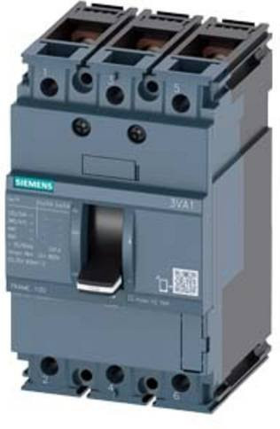 Siemens 3VA1096-4ED32-0AA0 Leistungsschalter in Grau mit einem Einstellbereich von 16 - 16A und einer maximalen Schaltspannung von 690 V/AC - Bild 1