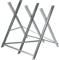 Einhell Kettensägebock aus Stahl, klappbar, Silber, B/T/H: 150,0 x 68,0 x 57,0 cm - Bild 1