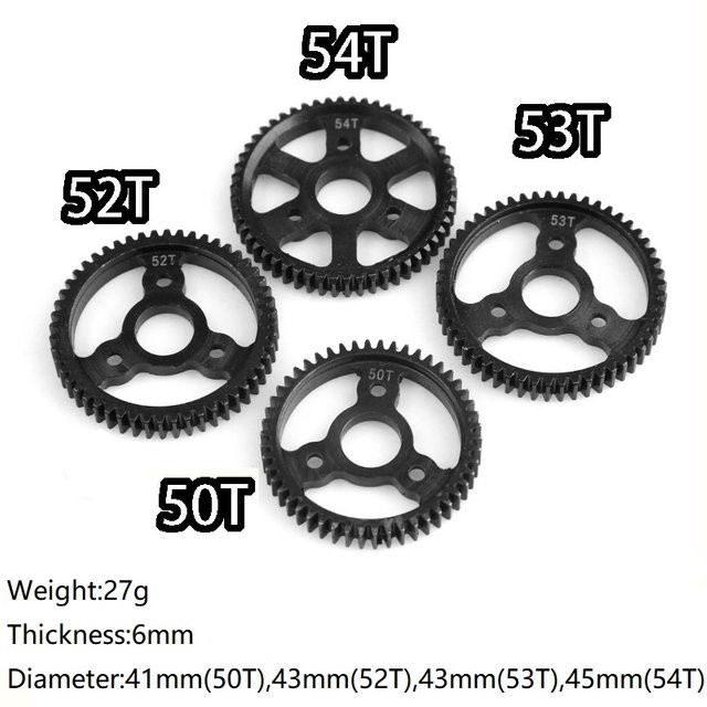 Traxxas Stirnrad, Metall, Zubehör, Schwarz - Bild 1