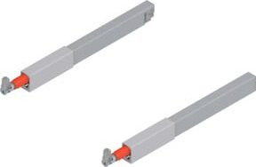 Blum Längsreling oben für TANDEMBOX intivo und antaro Frontauszug, Nennlänge: 270 mm, Farbe: Weissaluminium - Bild 1