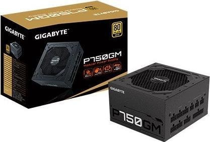 Gigabyte P750GM PC-Netzteil 750 Watt 80 PLUS Gold Schwarz - Bild 2