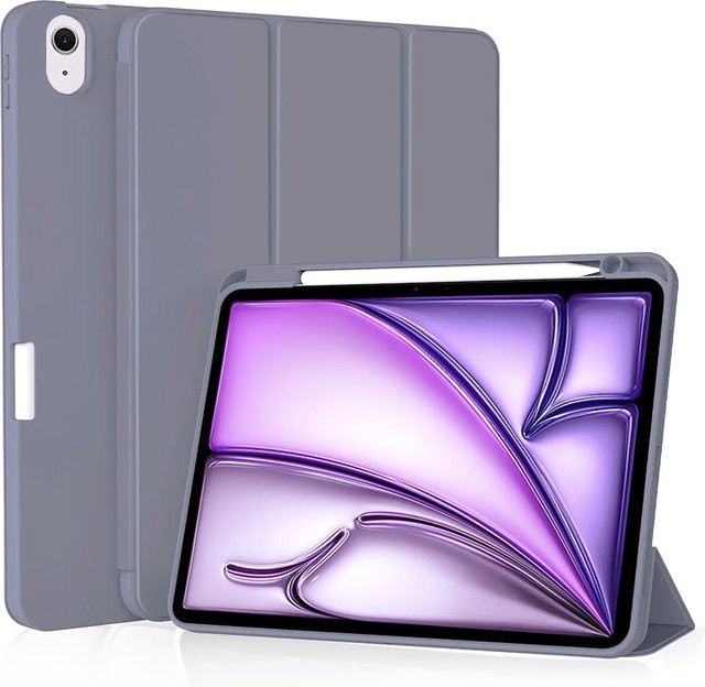 Techsuit Flex Trifold Hülle für Apple iPad Air 11 (2024, 2025, 2026), Lila - Bild 1