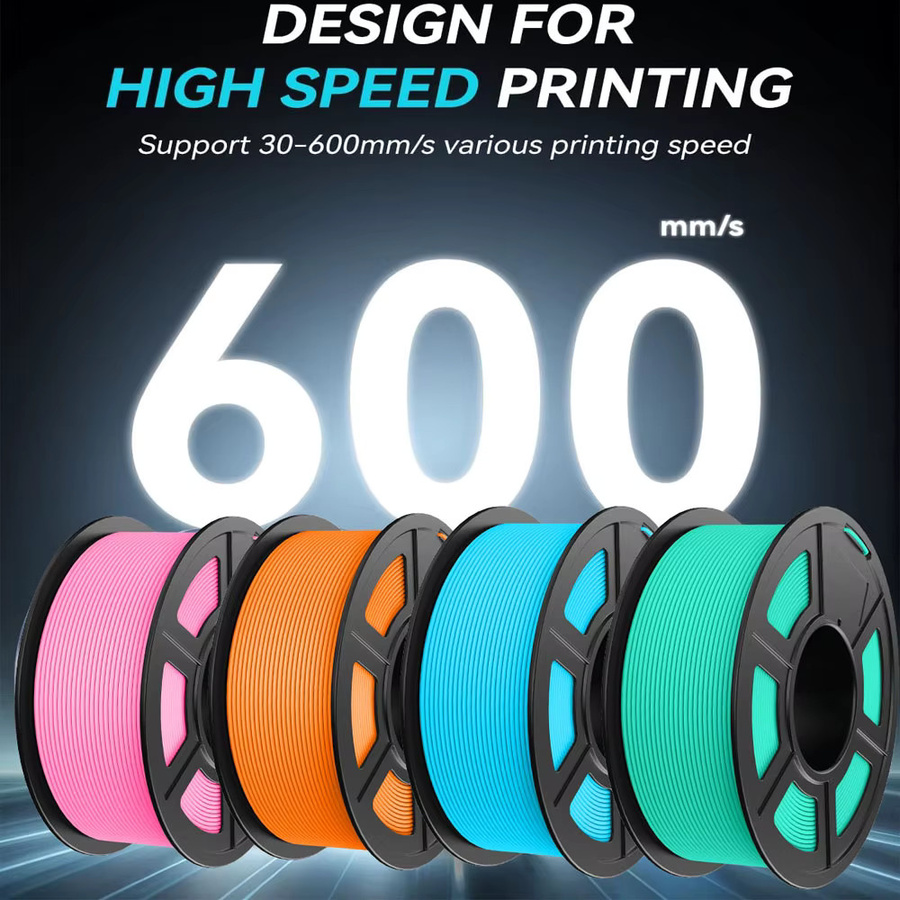 JAYO Hochgeschwindigkeits Matt-PETG 3D-Drucker-Filament 1,75 mm für High Flow FDM-Druck - Bild 3
