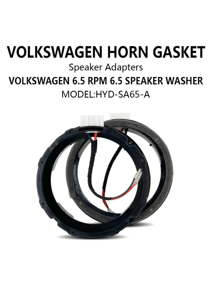 Autolautsprecher-Adapter Audio-Halterung für Volkswagen Magotan Sagitar Tiguan und Skoda Octavia, 1 Paar, 6,5 Zoll, Schwarz, mit verlustfreiem Stecker - Bild 6