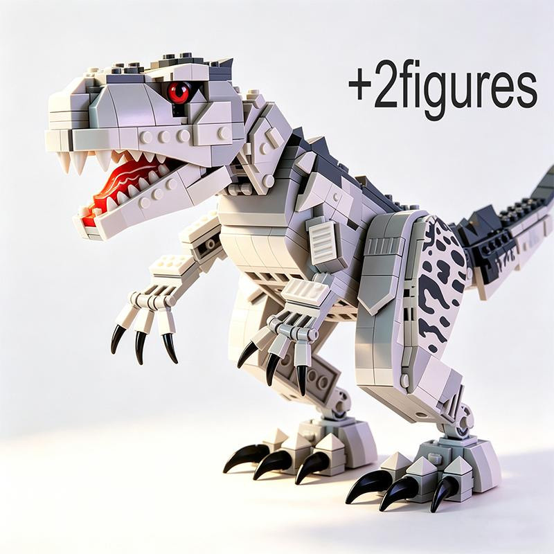 Linyi toy Dinosaurier Tyrannosaurus Bausteine bunte - Bild 4