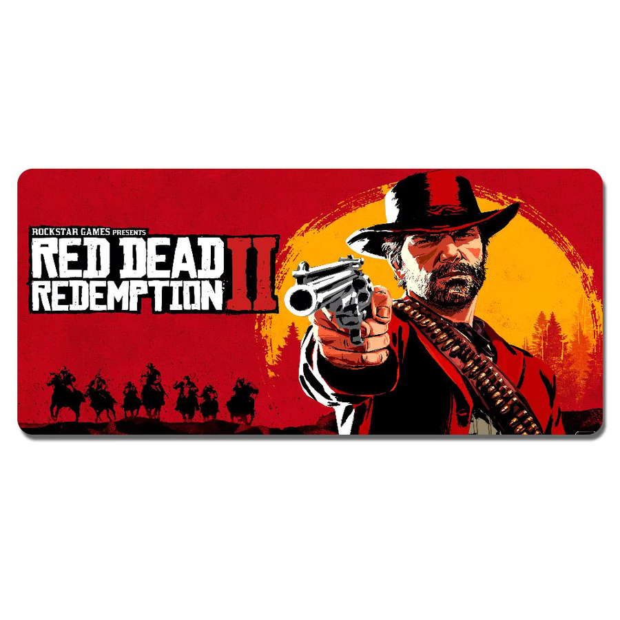 Lockedge Red Dead Redemption 2 Gaming Mauspad rutschfest und verdickt für Büro und Studium - Bild 6