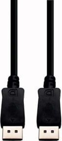 E+P Elektrik DisplayPort Kabel DP2 in Schwarz, Länge: 2 m - Bild 1