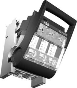 ABB Sicherungslasttrenner NH00 mit Klemmen XLP00-6BC in Schwarz - Bild 1