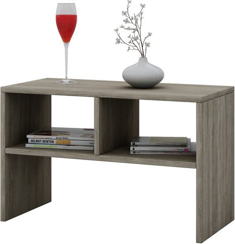 VCM Beistelltisch Nachto in Braun, B/H/T: 40 x 45 x 60 cm - Bild 1