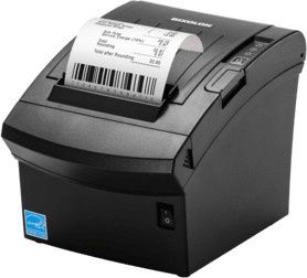 Bixolon SRP-350plusVK Thermodirekt-Belegdrucker mit USB 2.0 und LAN sowie integriertem Cutter - Bild 1