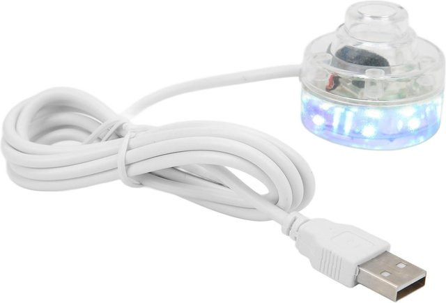 Wasserdichte RGB LED Unterwasserbeleuchtung für Aquarien und Teichbrunnen, bunt, USB-Betrieb - Bild 1