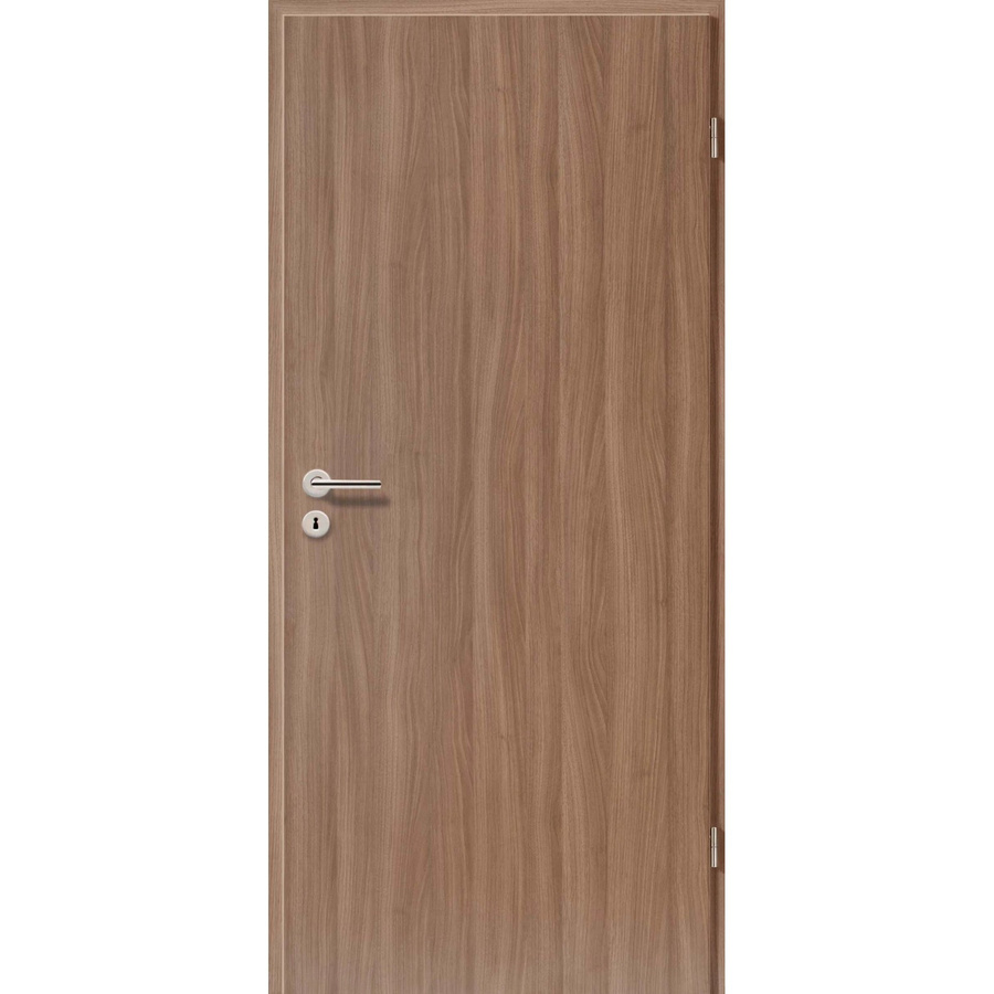GetaDoor Zimmertür CPL Nussbaum Holznachbildung, Farbe Braun, B: 73,5 cm, H: 198,5 cm, Anschlag Rechts - Bild 2