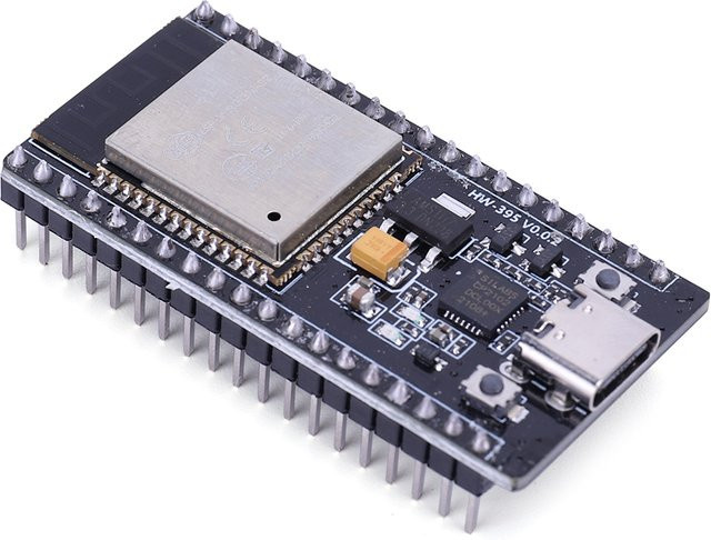 Espressif ESP32 NodeMCU Erweiterungskarte mit 32 Mbit SPI Flash, Bluetooth und WiFi, Schwarz - Bild 1