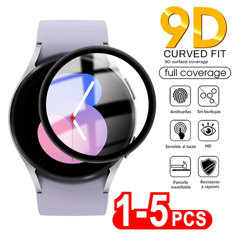 OAKCHARM 9D-Schutzfolie für Samsung Galaxy Watch 8 und Watch 8 Classic, transparent, kratzfest - Bild 4