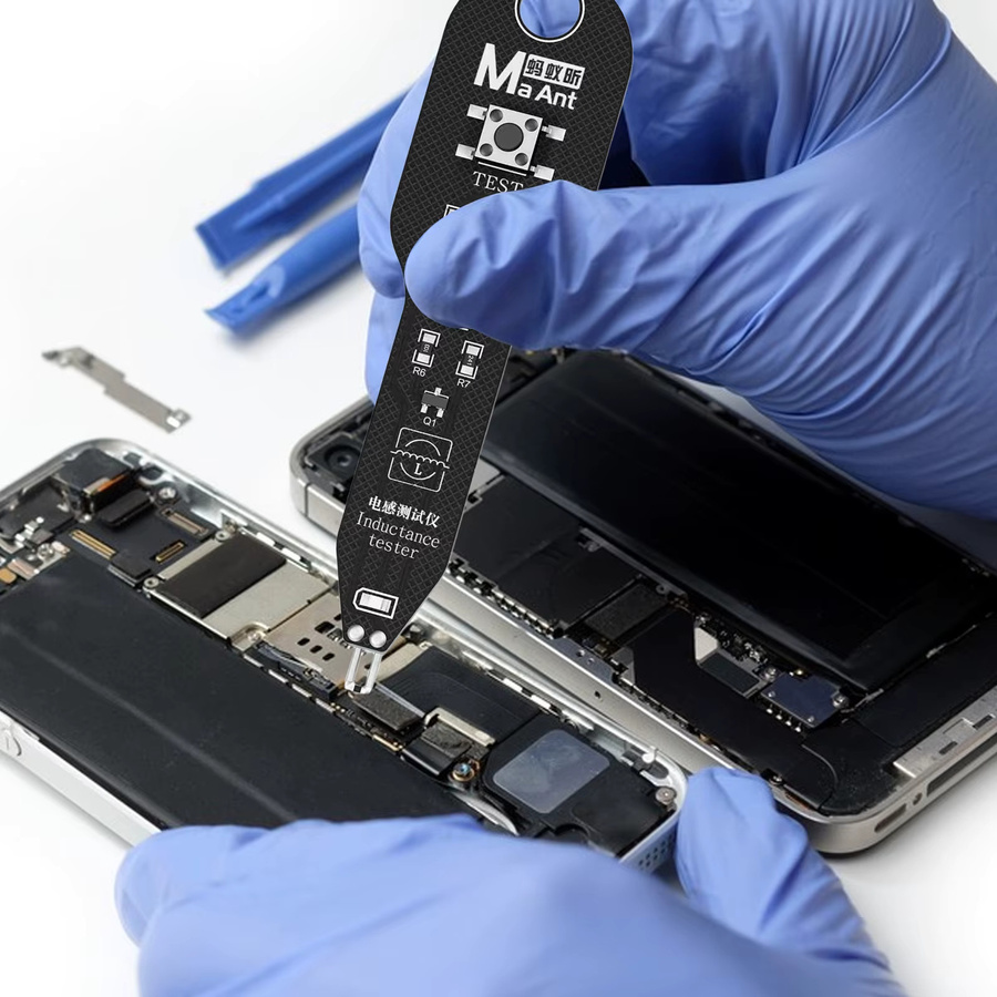 Alloet Motherboard Spulen Tester Induktivitäts Detektor in Schwarz für PC Reparaturen - Bild 2
